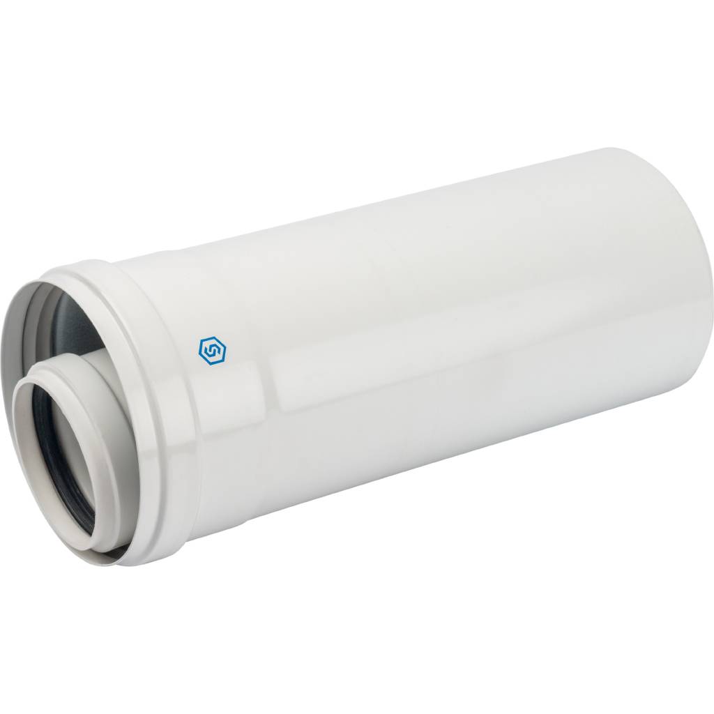 Труба STOUT DN60/100 250 мм м/п конденсац. PP-FE