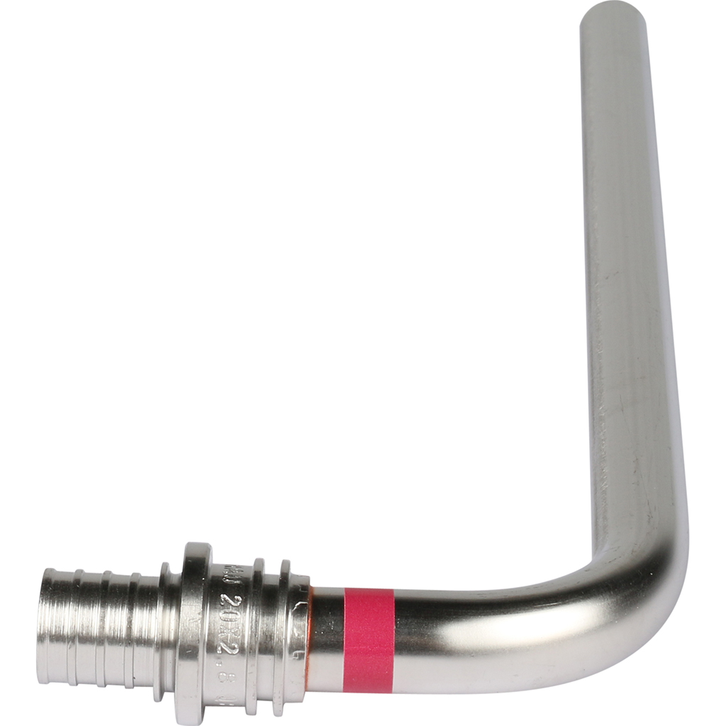 REHAU RAUTITAN Трубка Г-образная для подключения к отопительному прибору 20/250