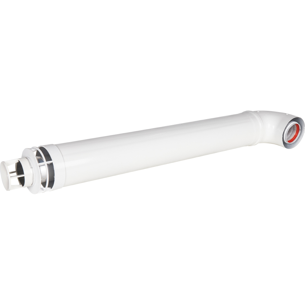 Коаксиальный комплект ROMMER СТАНДАРТ 60/100 L=900мм (хомут в комплекте + втулка D60 L=50)