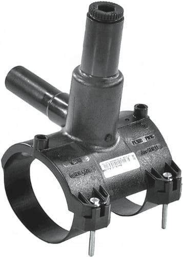 Седелка электросварная EUROSTANDARD ПЭ100 Дн63х32 Ру16 SDR11 с фрезой