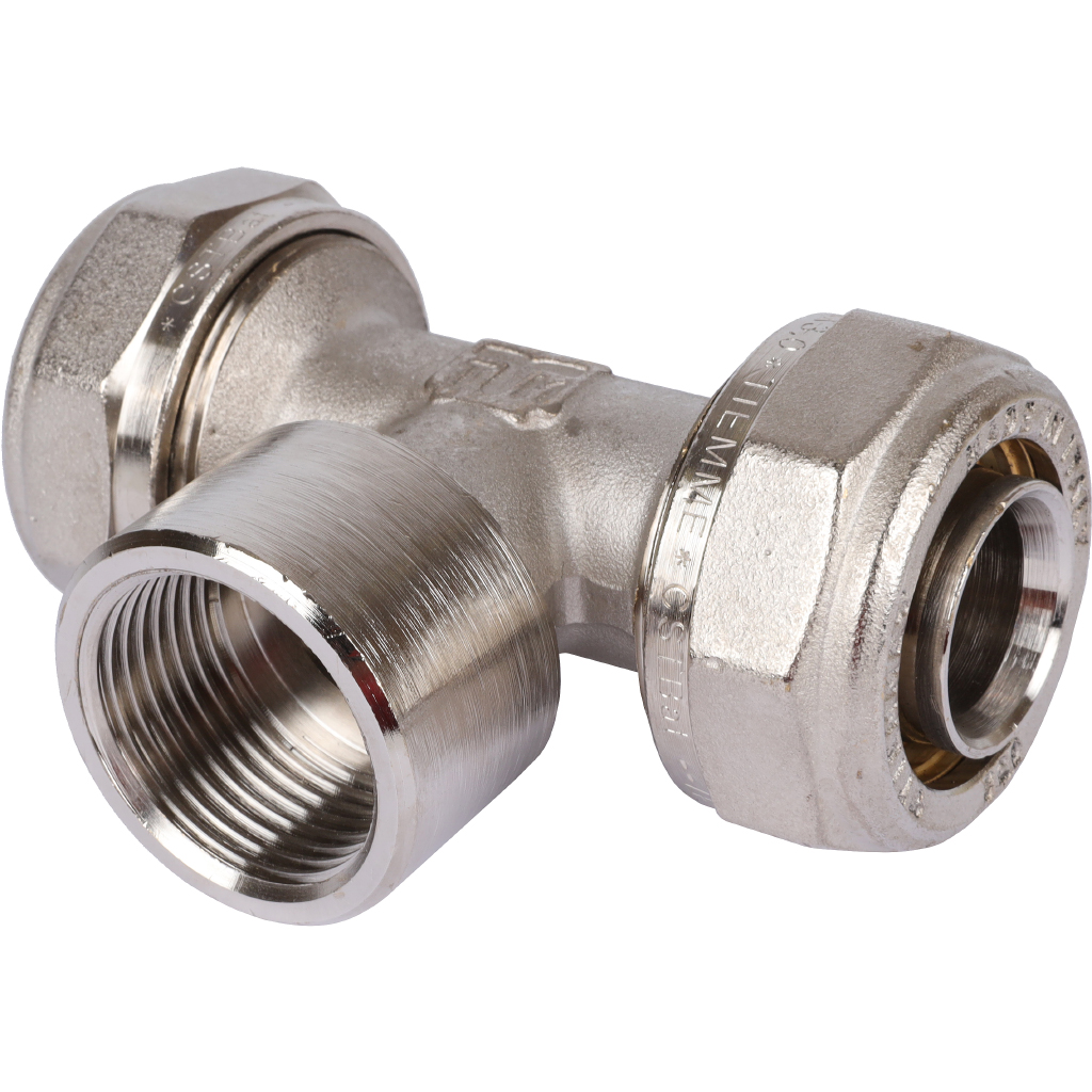 Тройник TIEMME 32х1х32 с внутренней резьбой