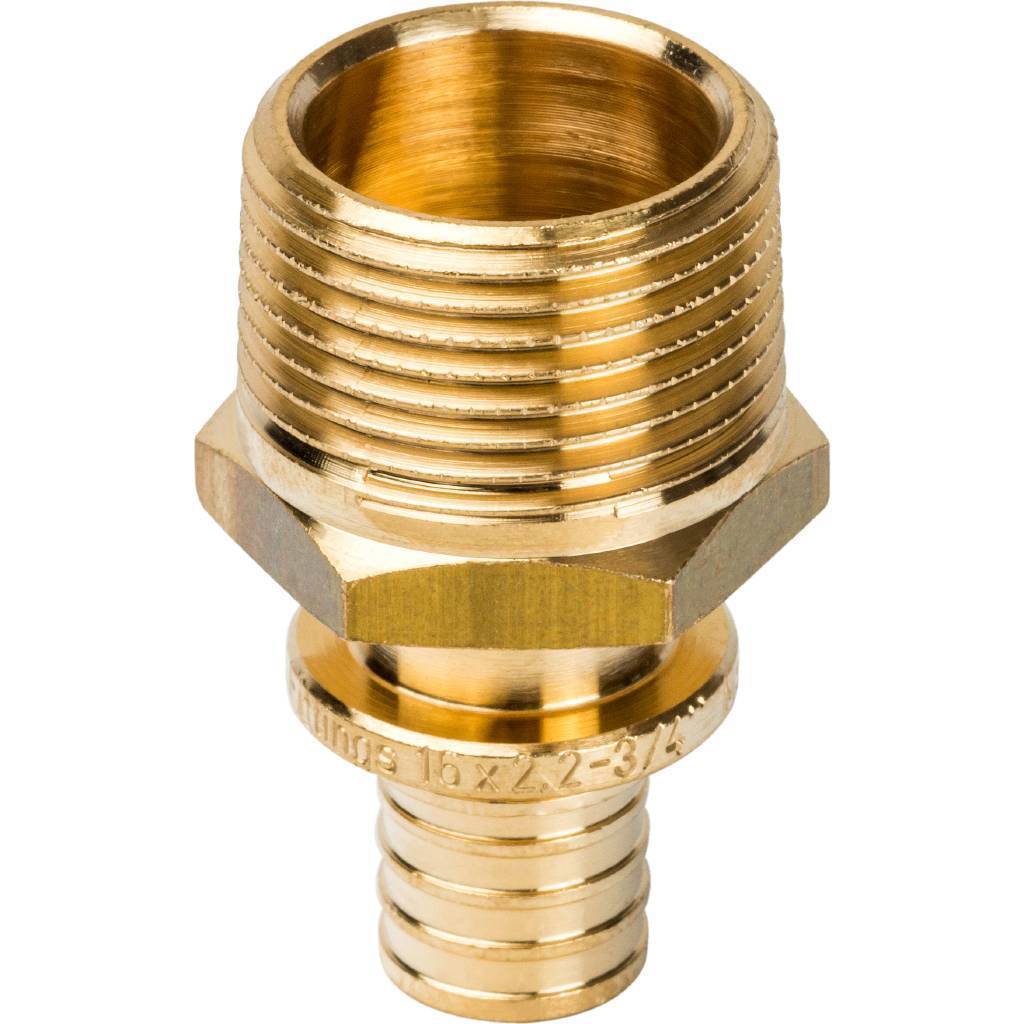 Переходник STOUT 16xR 3/4" с наружной резьбой