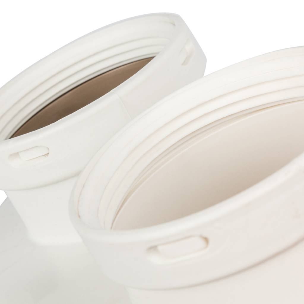 Адаптер STOUT DN80/80 для подключения раздельных труб (совместимый Bosch (фланец) PP-Ryton