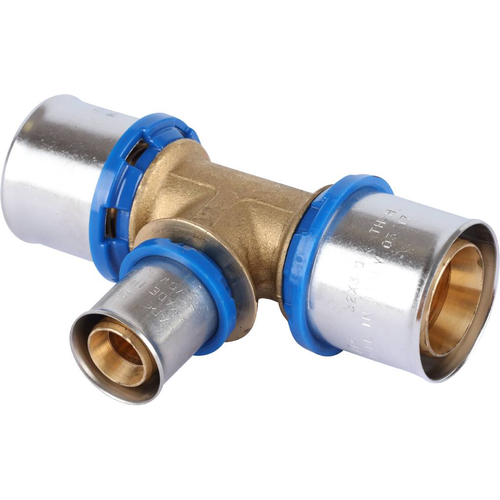 Тройник переходной APE 32 (3.0) x 20 (2.0) x 32 (3.0) для металлопластиковых труб