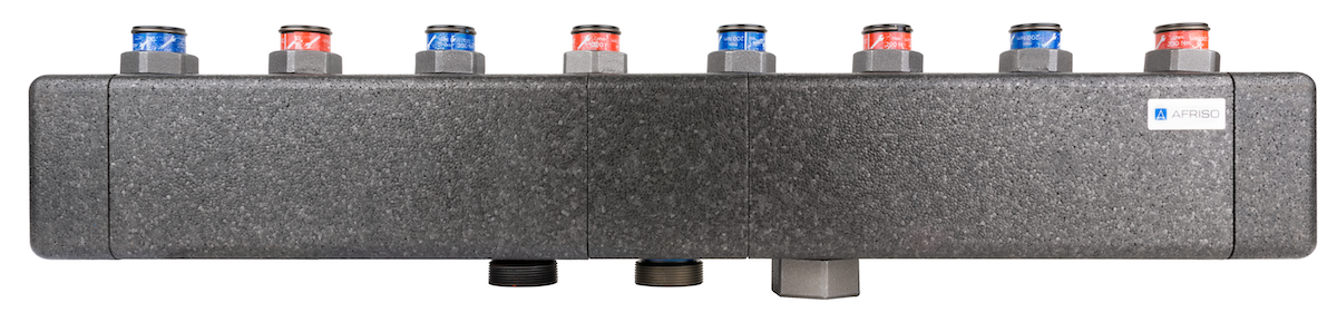 Коллектор Afriso KSV 125-4, до 160 кВт, 7 м³/ч, для 4 насосных групп