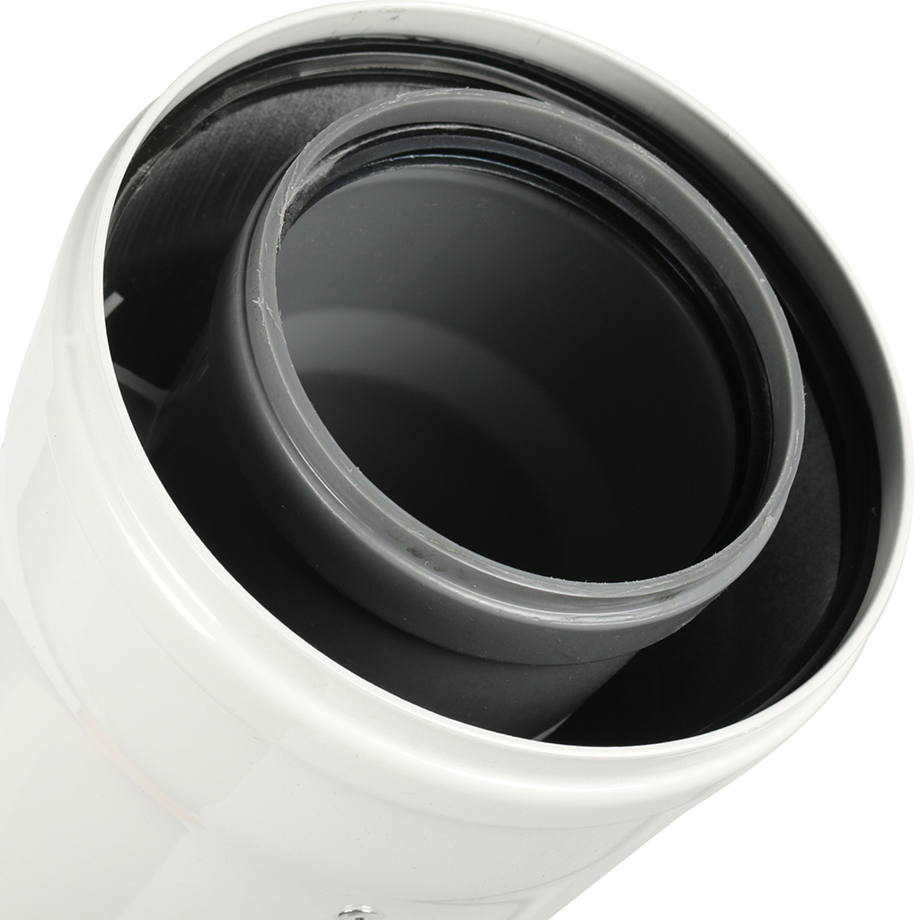 Baxi Коаксиальное удлинение полипропиленовое, диам. 80/125 мм, длина 1000 мм, HT