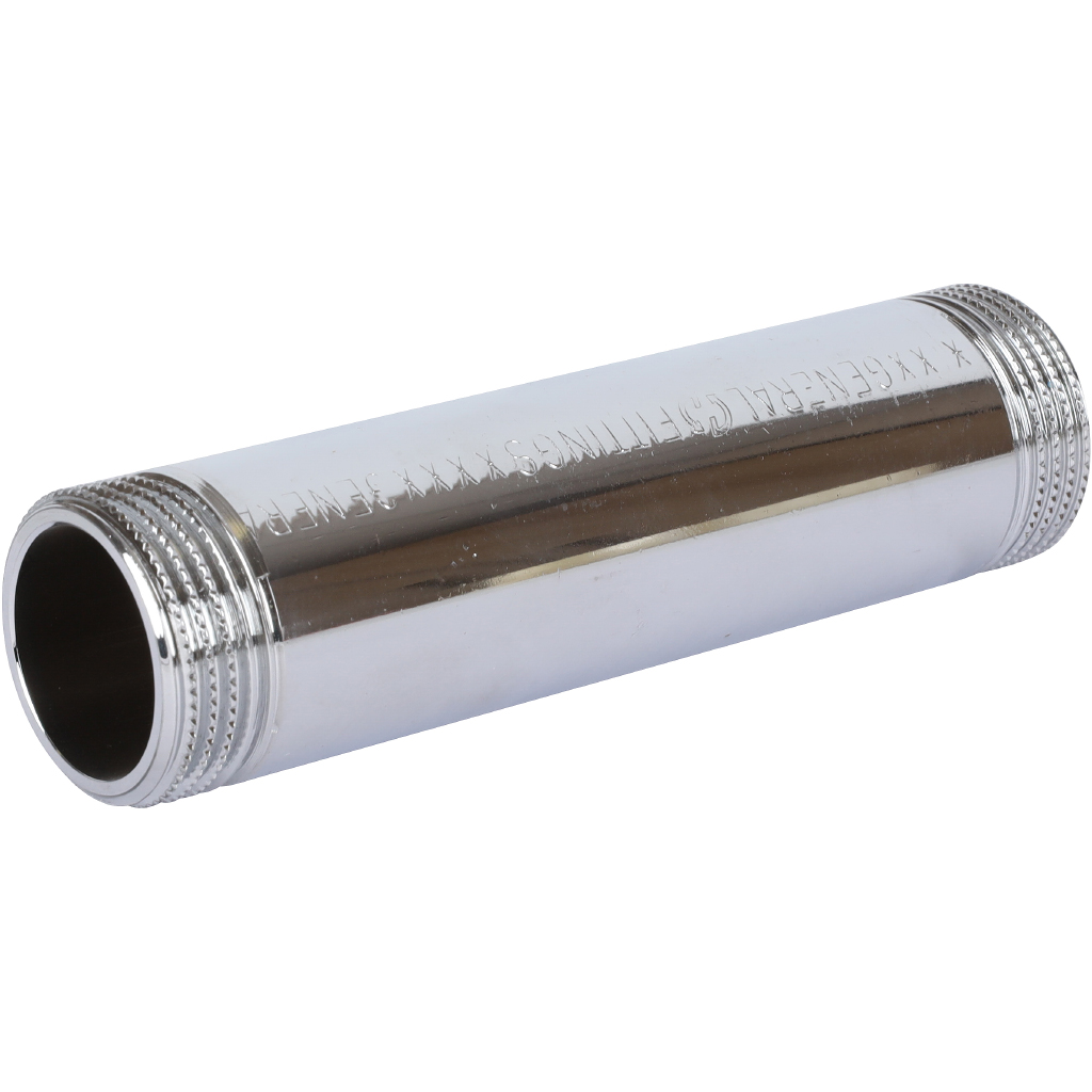 Удлинитель STOUT 1"x150 НН (хромированный)