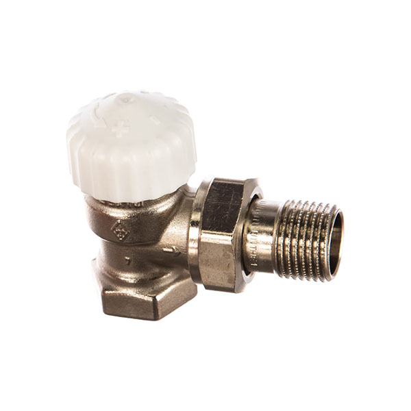 Вентиль ELSEN 1/2"х1/2" ВН термостатический угловой с преднастройкой (никелированный)