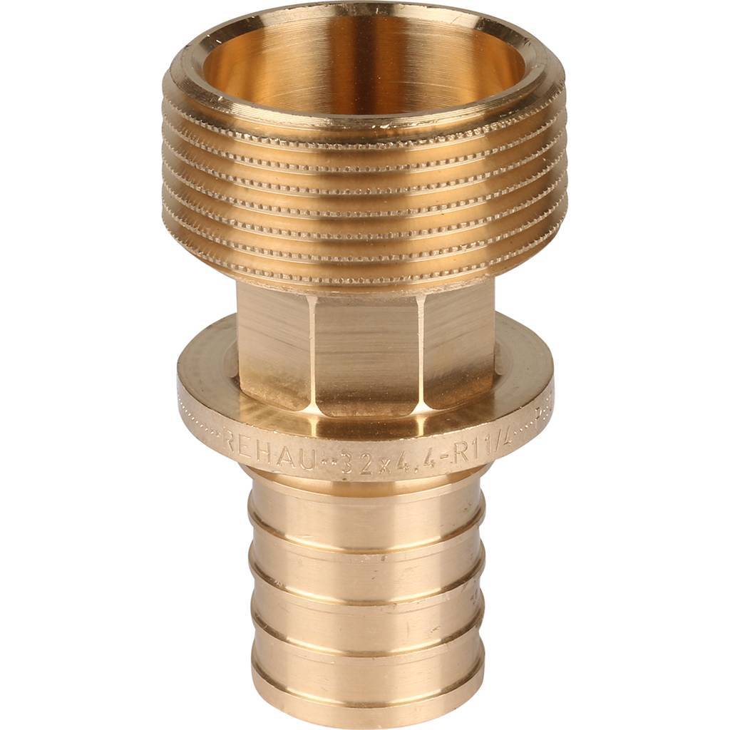 REHAU RAUTITAN Переходник с наружной резьбой 32-R 1 1/4 RX+