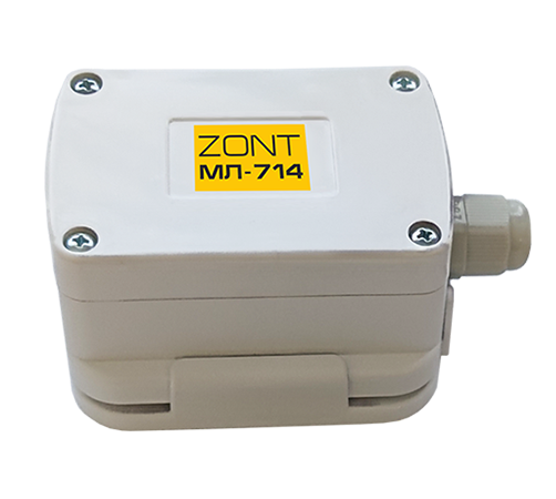 Радиопередатчик сигнала замыкания/размыкания ZONT МЛ-714, 868 МГц