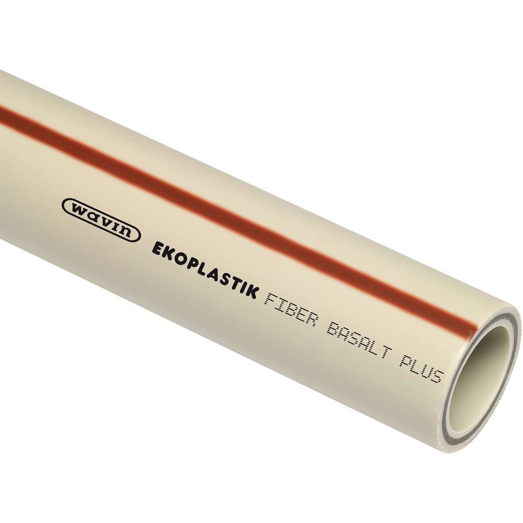 Труба полипропиленовая Ekoplastik FIBER BASALT PLUS PP-RCT S3,2 32x4,4 (4 м)