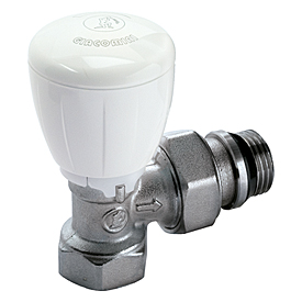 Клапан термостатический Giacomini 1/2" ВН угловой микрометрический с герметичной прокладкой