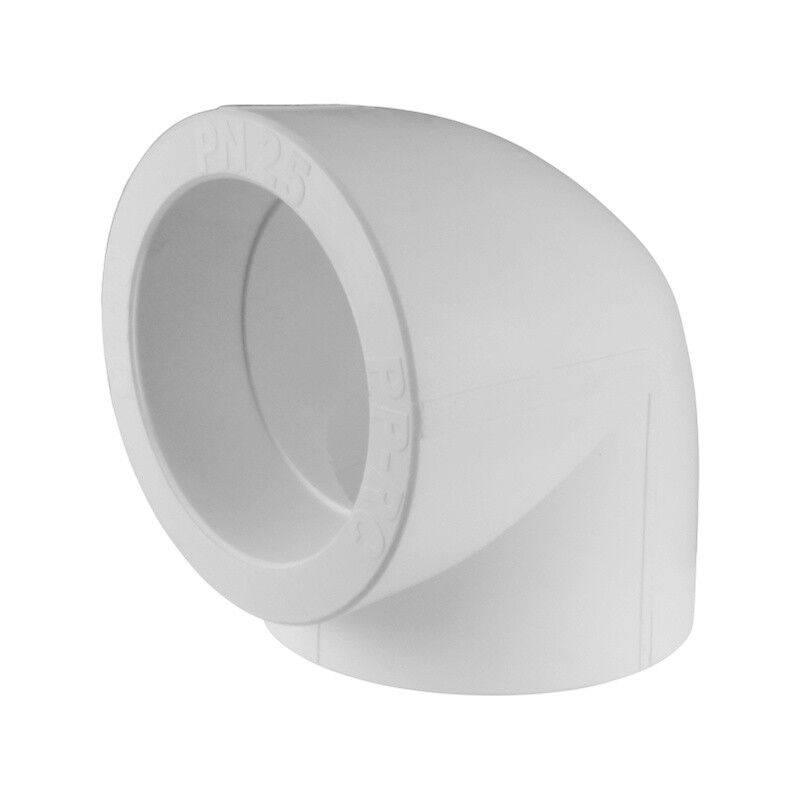 Угольник 90° VALFEX PP-R Dn25 (белый)