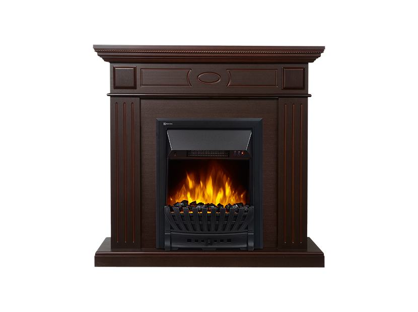 Портал Firelight Bianco Classic (шпон темный дуб)