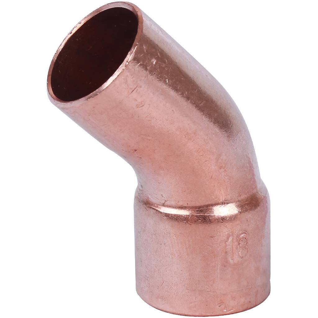 Отвод Sanha 45° 18 ВП-НП под пайку 5040