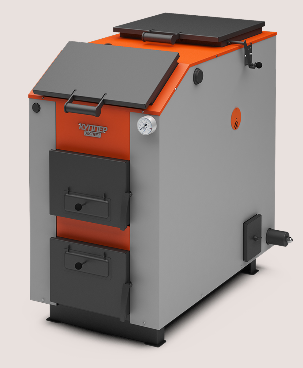 Напольный твердотопливный котел Теплодар КУППЕР ЭКСПЕРТ-45