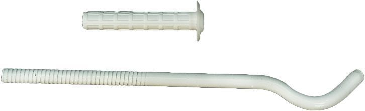 Кронштейн ТВЕК 6.5 штырьевой круглый 8х180 мм для радиаторов TESI (IRSAP) 