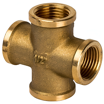 Крестовина ELSEN 3/4" ВВ равнопроходная (латунь)