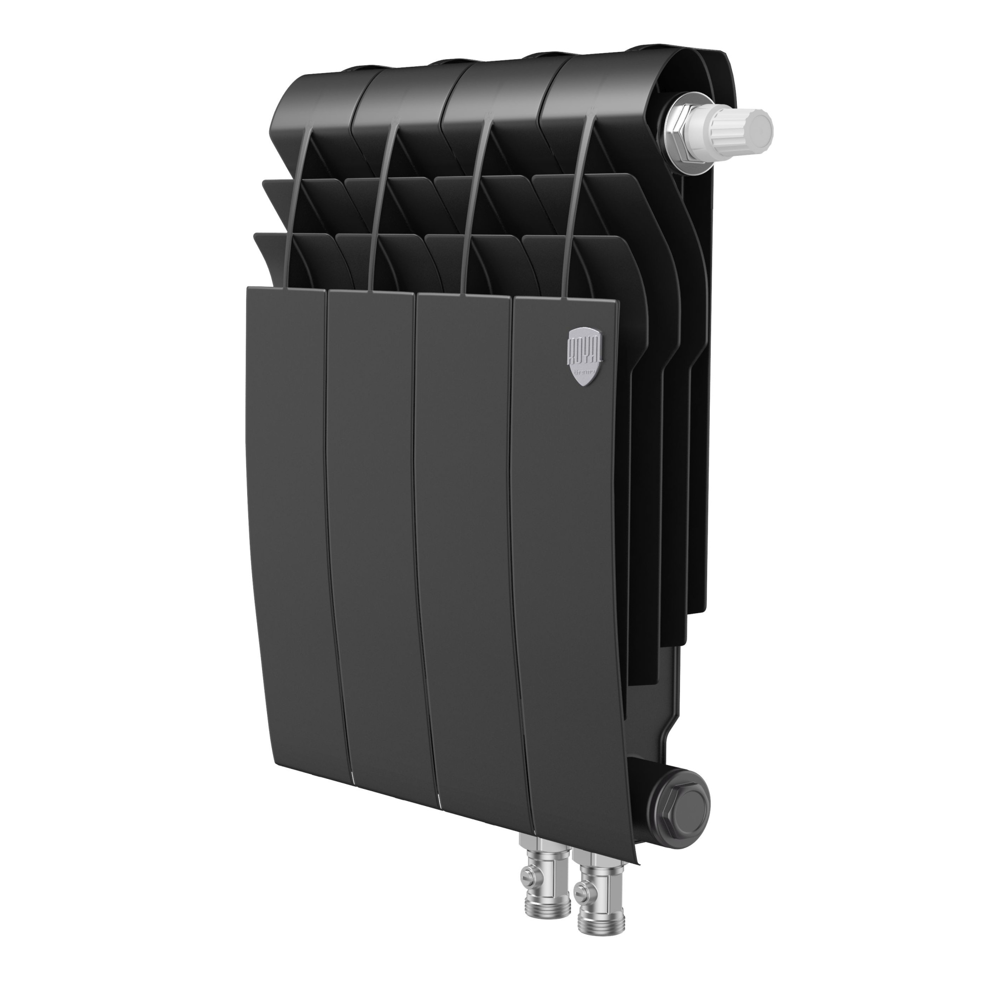 Радиатор биметаллический Royal Thermo BiLiner 350 /Noir Sable VR - 4 секции