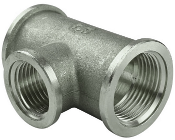 Тройник ELSEN, ВВВ, 1 1/2", 1 1/2", 1 1/2", TIN латунь, равнопроходной