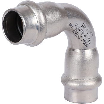 Отвод Sanha NiroSan 90° 15 ВПр-ВПр 9002A