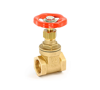 Задвижка клиновидная UNI-FITT ВВ 2 1/2" PN16 (латунь)