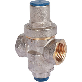 Редуктор давления STOUT 1/2" PN16 с выходом под манометр