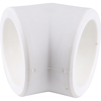 Kalde d=110 Угольник 45* для полипропиленовых труб под сварку (цвет белый)