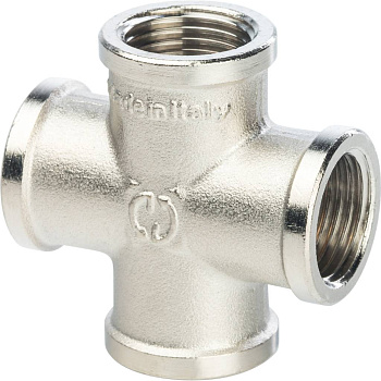 Крестовина STOUT 1/2" ВВ (никелированная)