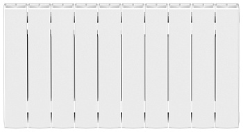 Радиатор биметаллический RIFAR SUPReMO Ventil 350 х 10 секц подключение нижнее (VL) (RIFAR S350-10 V