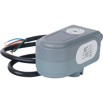 STOUT Сервопривод для шаровых зональных клапанов (ход 90° - кабель 1м. - 40 сек. - 230V, 5 полюсов)