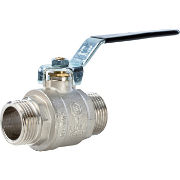 STOUT Кран шаровой полнопроходной (НР/НР - ручка рычаг 1)