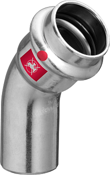 Угол-вставка Viega Prestabo 45° с SC-Contur 22 мм