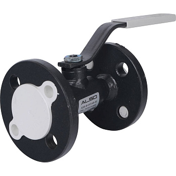 Кран шаровой ALSO Ду15 Ру 40 фланцевый стандартнопроходной