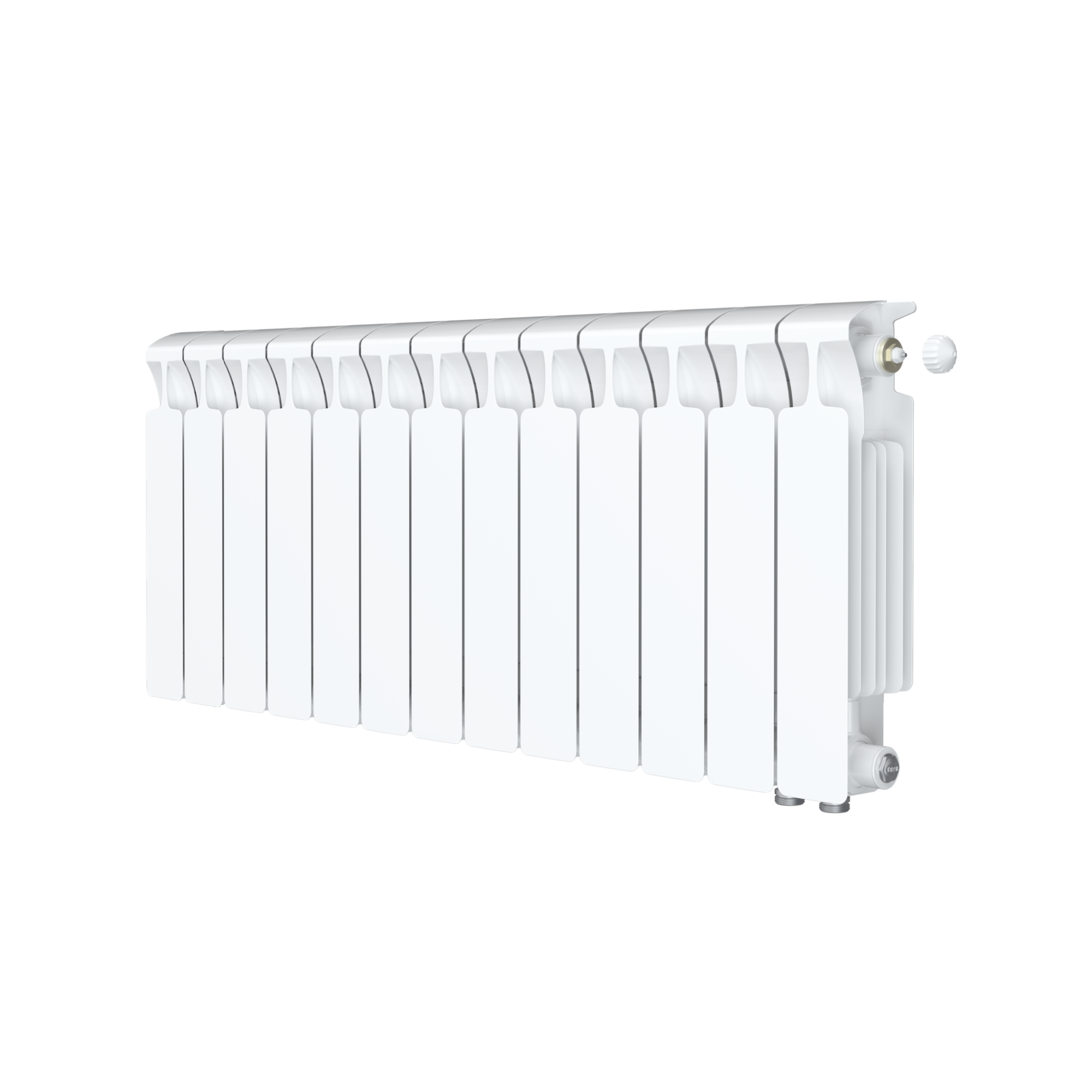 Радиатор биметаллический RIFAR MONOLIT VENTIL 350 MVR 13 секций