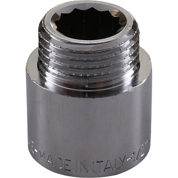 Удлинитель TIEMME 20x1/2 HВ (хром)