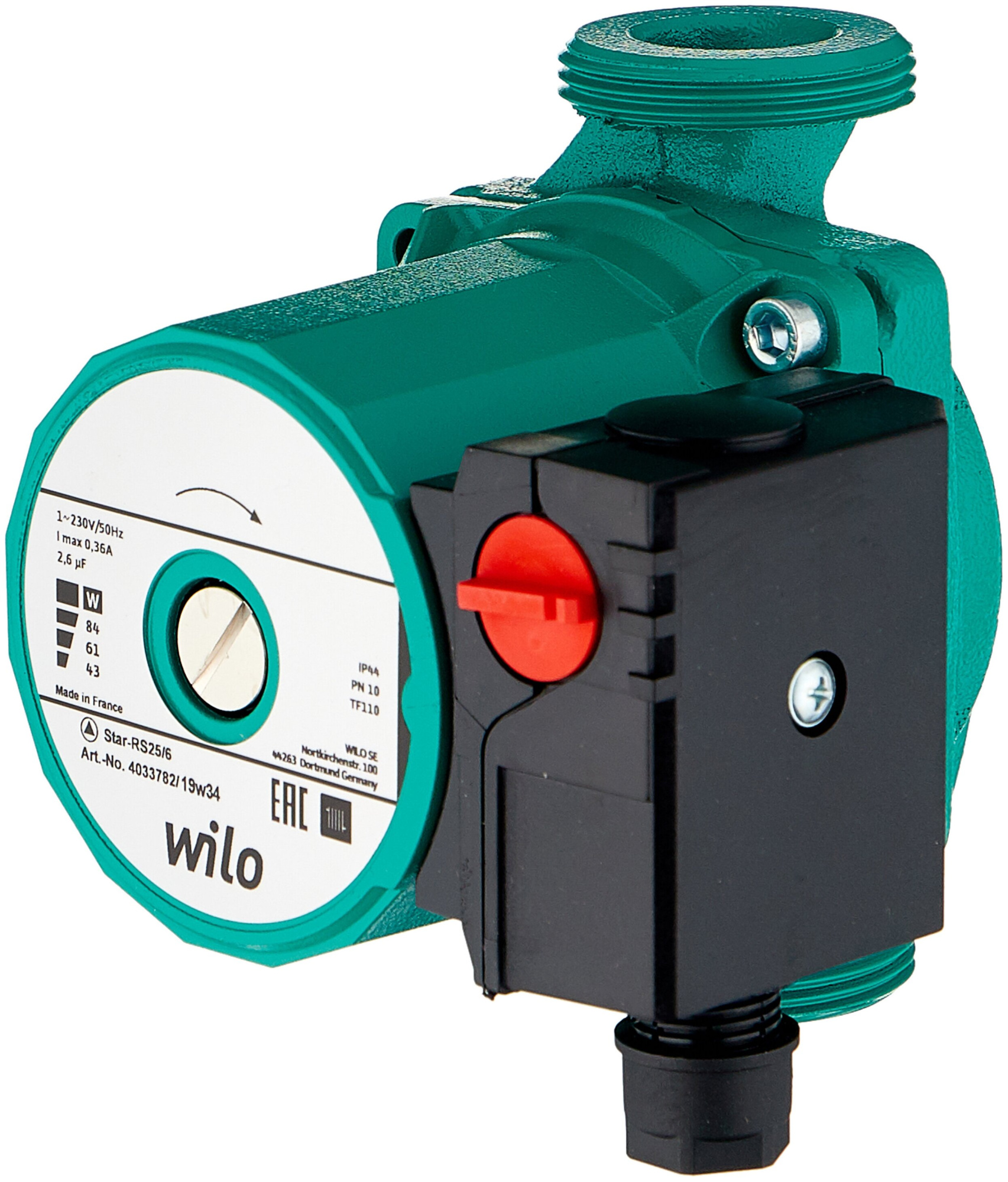 Циркуляционный насос Wilo STAR-RS 25/6-130