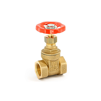 Задвижка клиновидная UNI-FITT ВВ 4" PN20 (латунь)