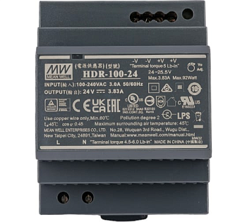 Компактный блок питания ELSEN 24В 100 Вт с креплением на DIN–рейку