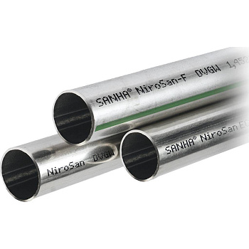 Системная труба SANHA NiroSan ECO 15x0,6 (штанга 3м) 9650