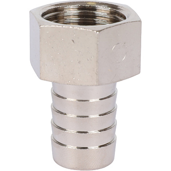 Штуцер STOUT 1/2"х16 ВР (никелированный)