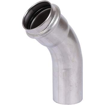 Отвод Sanha NiroSan 45° 35 ВПр-НПр 9040