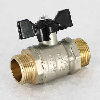 Кран шаровой полнопроходной LD Pride 47.20.Н-Н.Б 3/4"