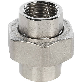 Разъемное соединение американка STOUT 1/2" ВB (никелированное)