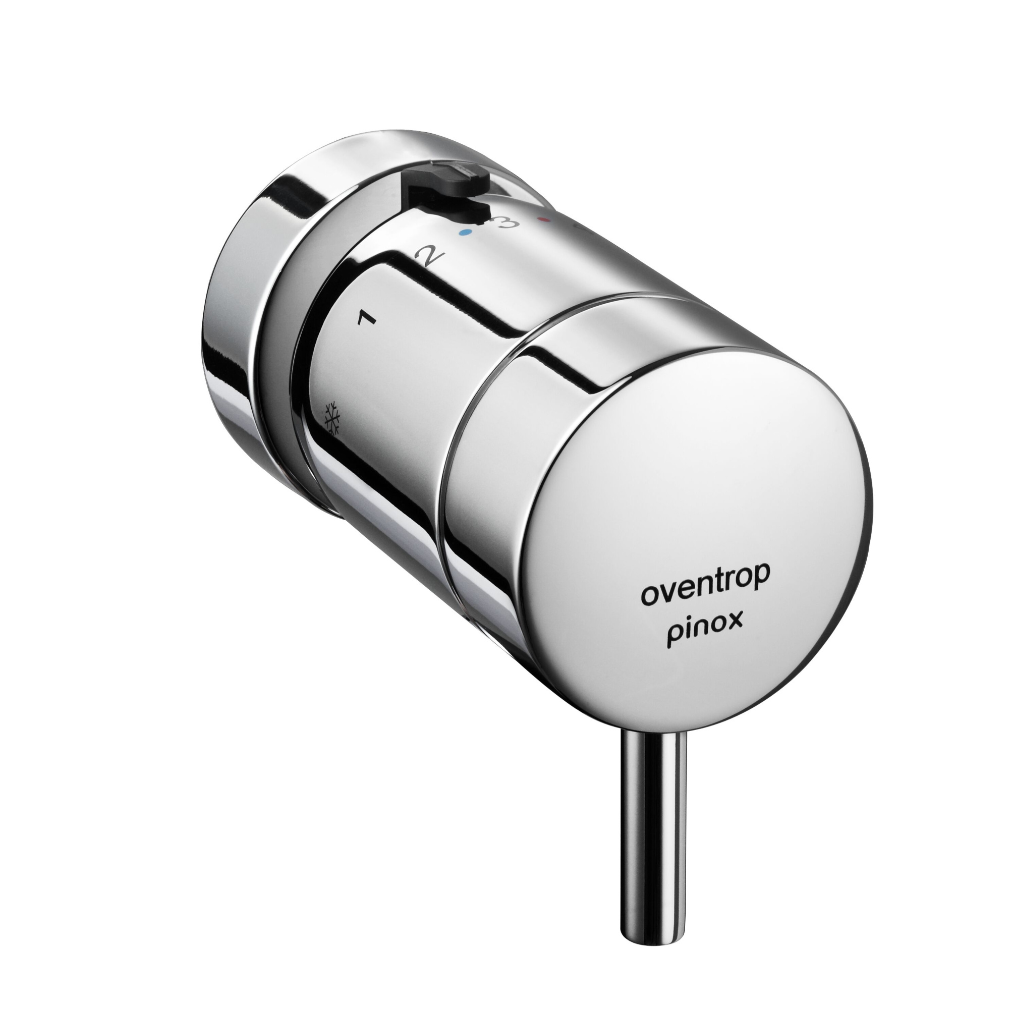 Термостат OVENTROP pinox Н без нулевой отметки 1-5 t=7-28°C (хром)