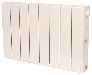 Радиатор биметаллический RIFAR SUPReMO Ventil 350 х 8 секц подключение нижнее (VL) (RIFAR S350-8 VL)