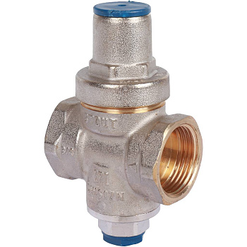 Редуктор давления STOUT 3/4" PN16 с выходом под манометр