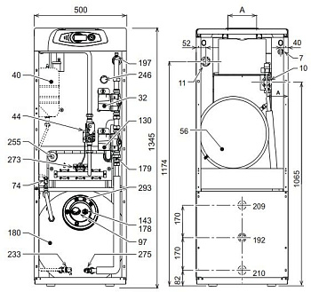 Напольный конвекционный газовый котел Ferroli PEGASUS D 40 K 130 (0F4U5TWA)