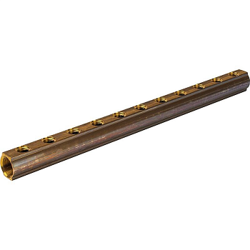 Распределительный коллектор Luxor CD 457/11 1х1/2" ВР 11 контуров