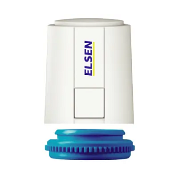 Сервопривод термоэлектрический ELSEN 24В, с функцией "First Open",  c адаптером М30х1.5, соединитель